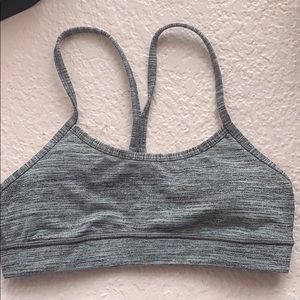 lululemon sports bra (gray) size 4